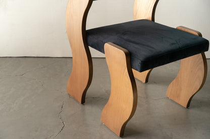 Wave Chair in Sienna by Sun at Six Chairs