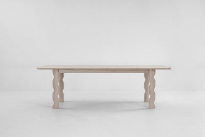 Wave Dining Table in Nude Dining Tables