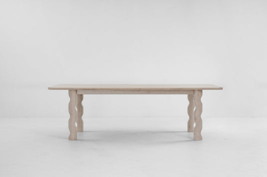 Wave Dining Table in Nude Dining Tables
