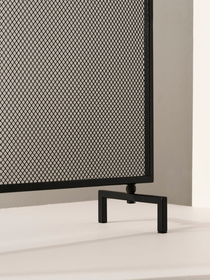Wave Fire Screen Fireplace