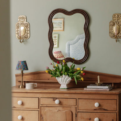 Wave Rattan Mirror, Large Mirrors