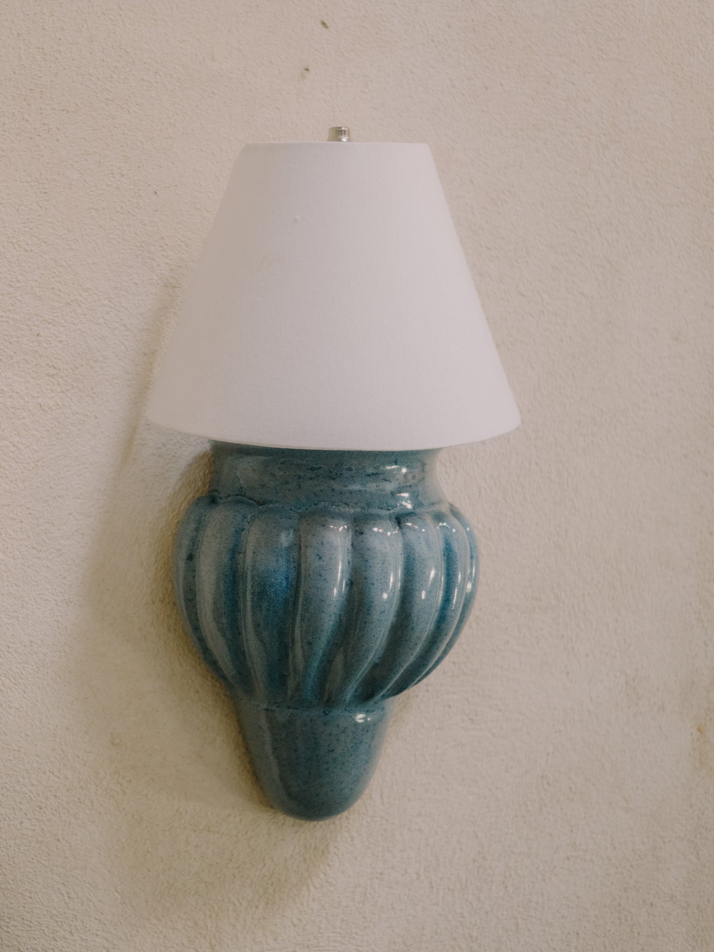 Wedge with Half Shade Sconces