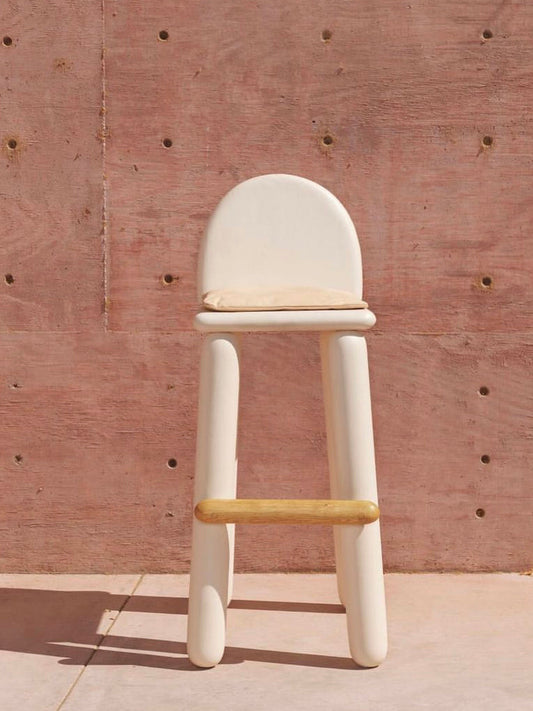 White Moon Stool Bar Stools