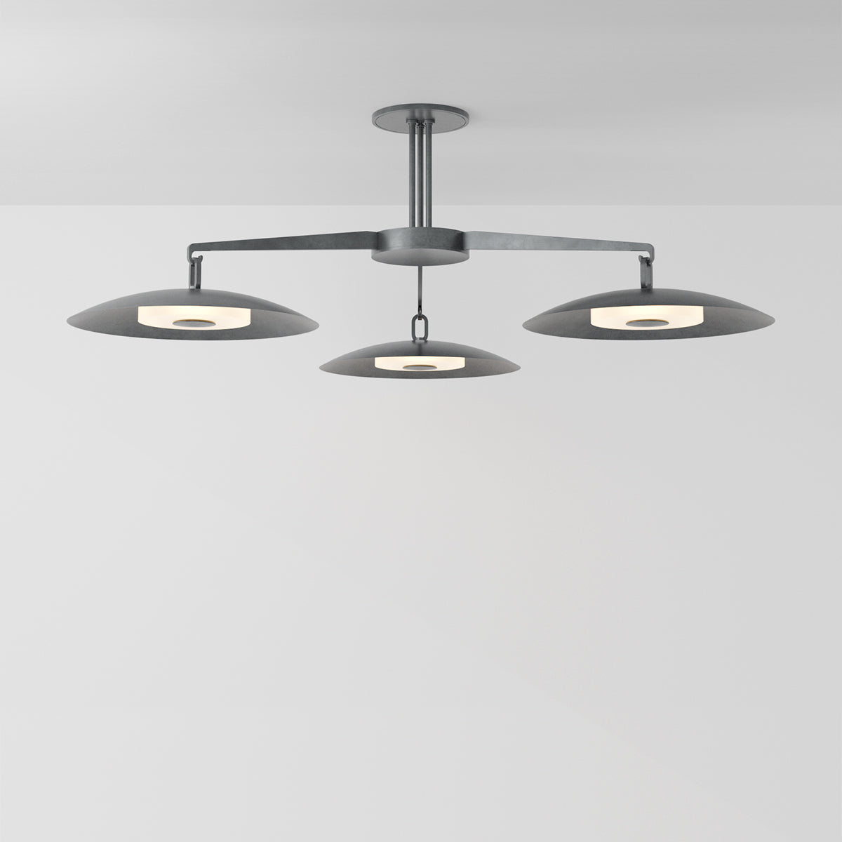 Willa Ceiling Light in Aged Pewter Flush Mounts