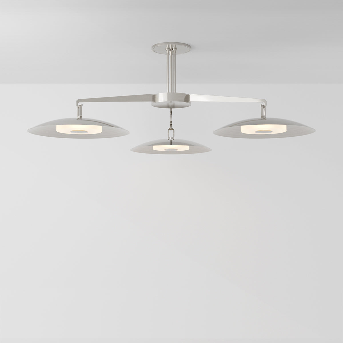 Willa Ceiling Light in Brushed Nickel Flush Mounts