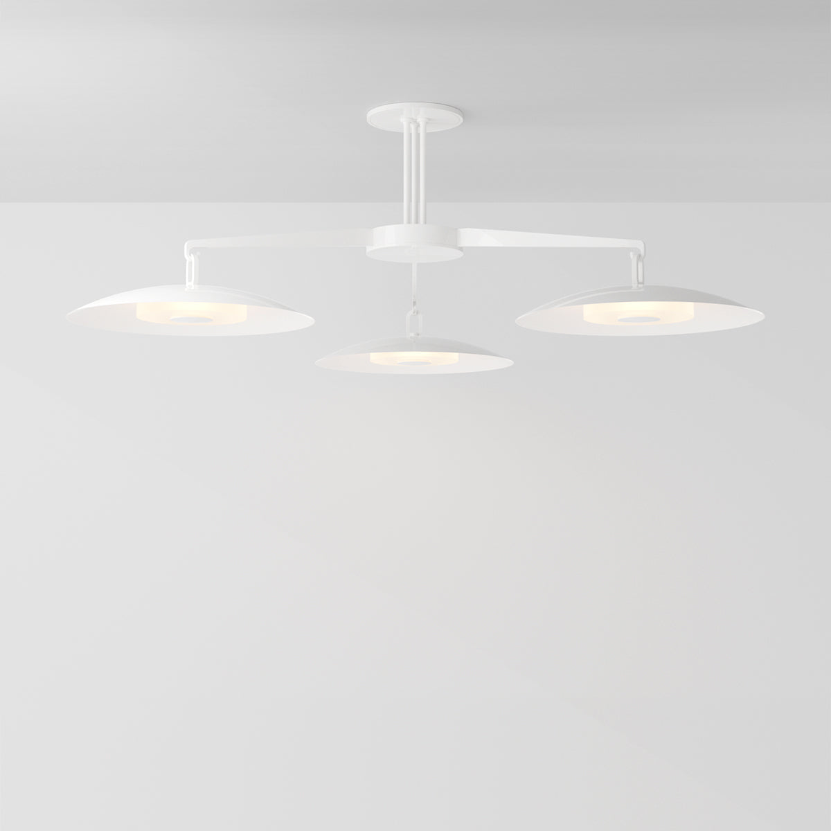 Willa Ceiling Light in Matte White Flush Mounts