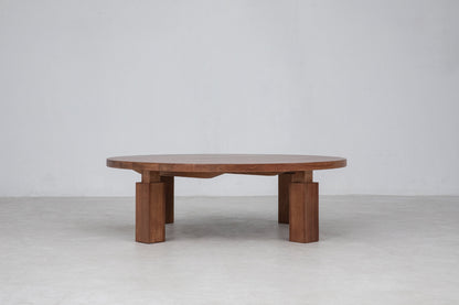 Wolo 48 Round Amber Coffee Table Coffee Tables