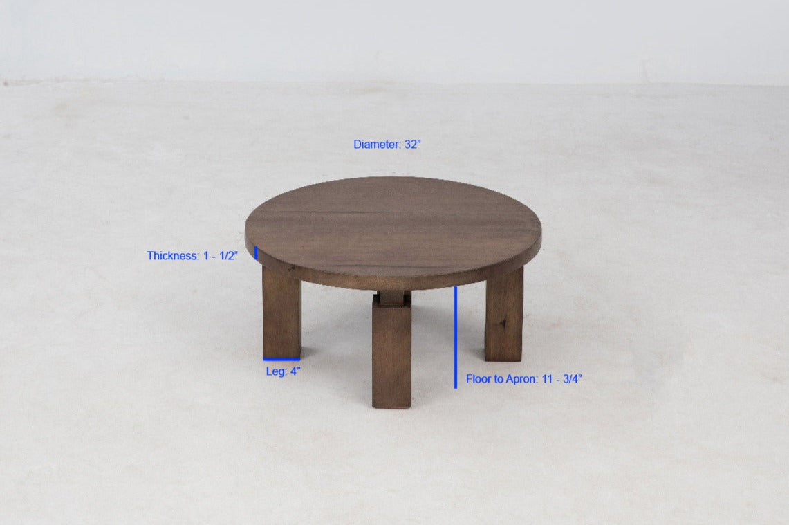 Wolo Round Coffee Table Coffee Tables