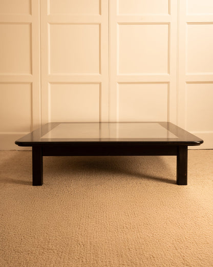 Wood & Metal Coffee Table, Italy, circa 1970 Coffee Tables