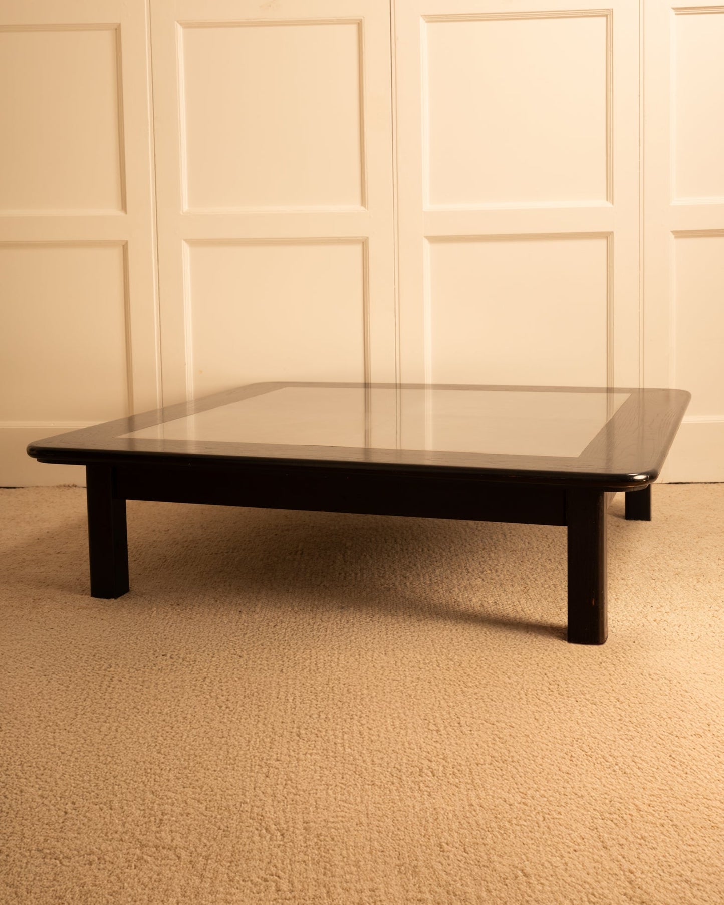 Wood & Metal Coffee Table, Italy, circa 1970 Coffee Tables