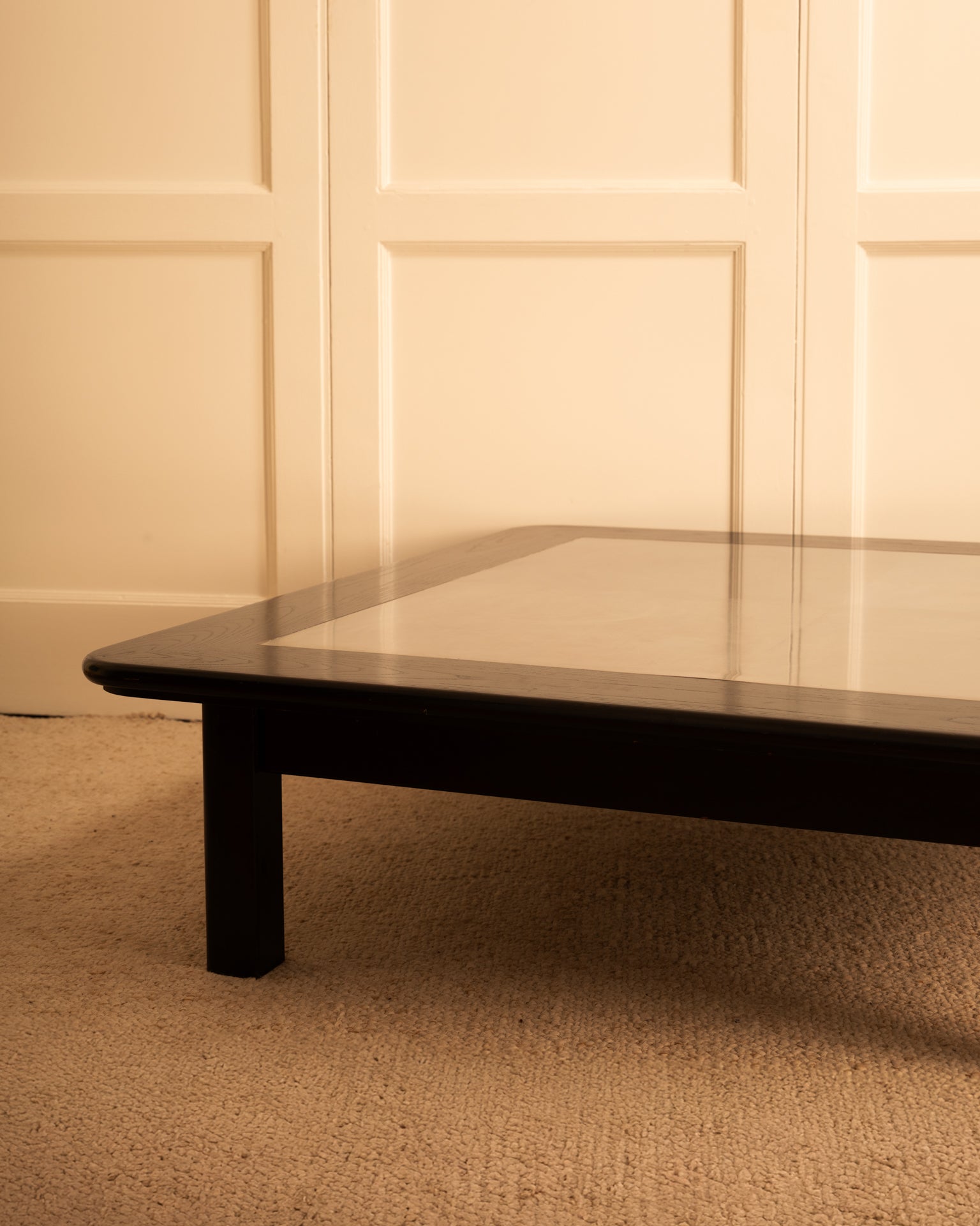 Wood & Metal Coffee Table, Italy, circa 1970 Coffee Tables