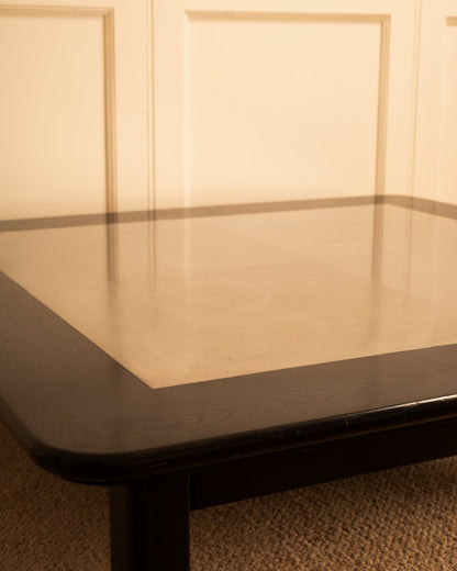 Wood & Metal Coffee Table, Italy, circa 1970 Coffee Tables