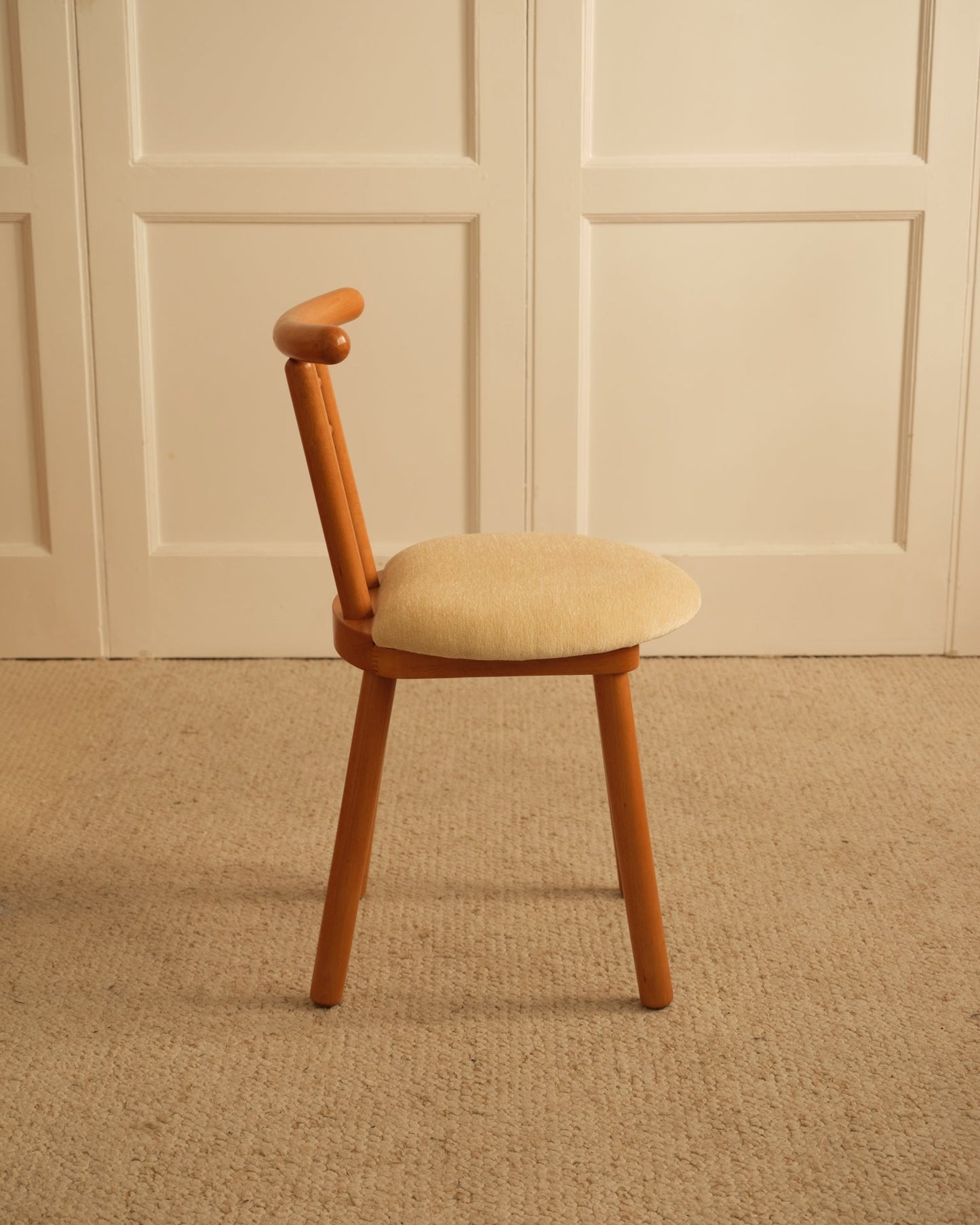Wood & Velvet Italian Chairs Dining Chairs