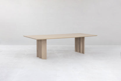 Zafal 108 Dining Table in Nude by Sun at Six Dining Tables