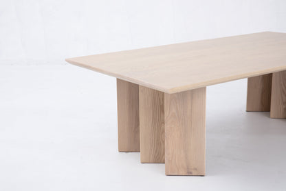 Zafal Coffee Table in Nude by Sun at Six Coffee Tables