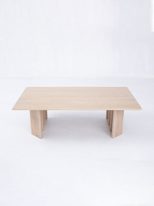 Zafal Coffee Table in Nude by Sun at Six Coffee Tables