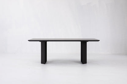 Zafal Dining Table in Black by Sun at Six Dining Tables