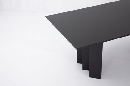 Zafal Dining Table in Black by Sun at Six Dining Tables