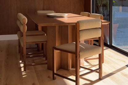 Zafal Dining Table in Sienna by Sun at Six Dining Tables