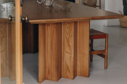 Zafal Dining Table in Sienna by Sun at Six Dining Tables