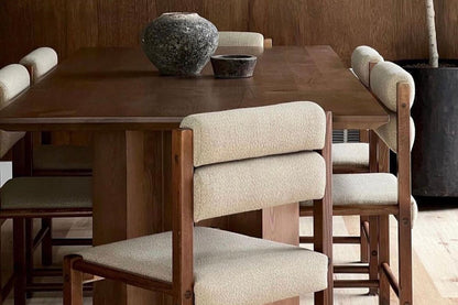 Zafal Dining Table in Sienna by Sun at Six Dining Tables