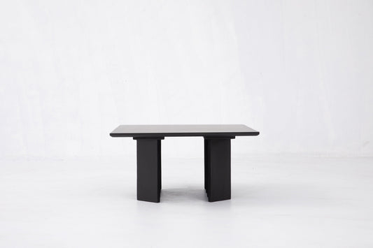 Zafal Square Coffee Table in Black by Sun at Six Coffee Tables