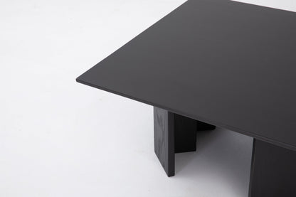 Zafal Square Coffee Table in Black by Sun at Six Coffee Tables