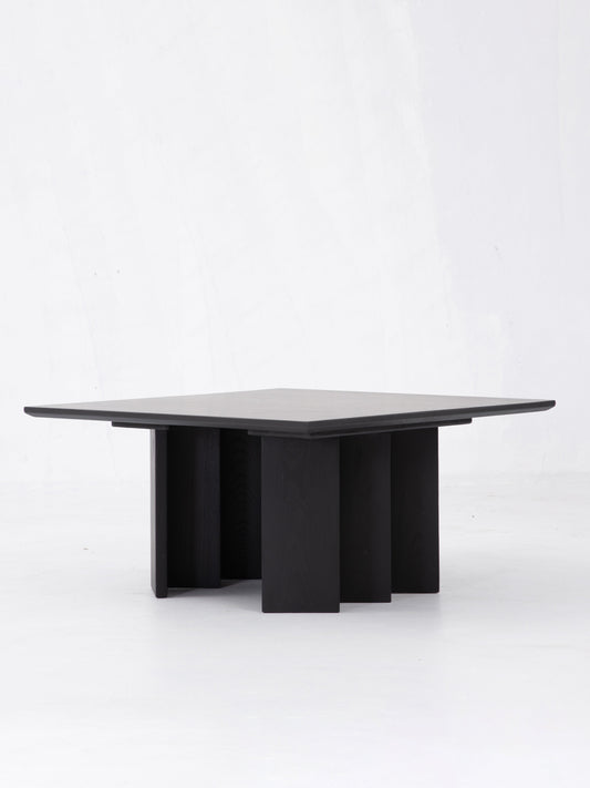 Zafal Square Coffee Table in Black by Sun at Six Coffee Tables