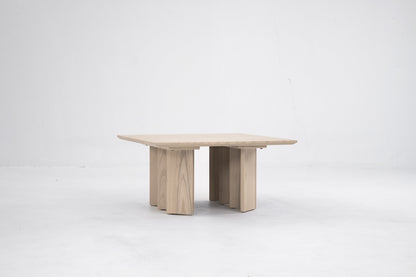 Zafal Square Coffee Table in Nude by Sun at Six Coffee Tables