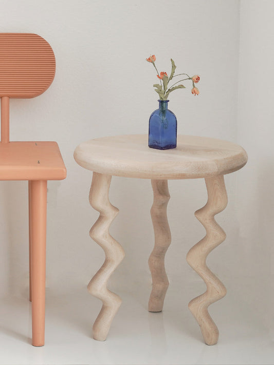 Zig Side Table by Rift Furniture End Tables