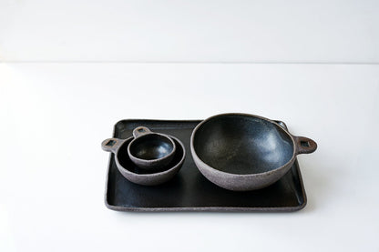 Baja Black Soup Set Decor