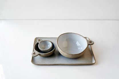 Baja Grey Soup Set Decor