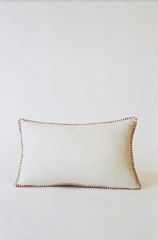 Billie Cashmere Lumbar Pillow - Cerise Furniture