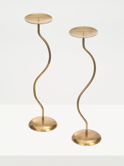 Brass Dancing Duo Decor