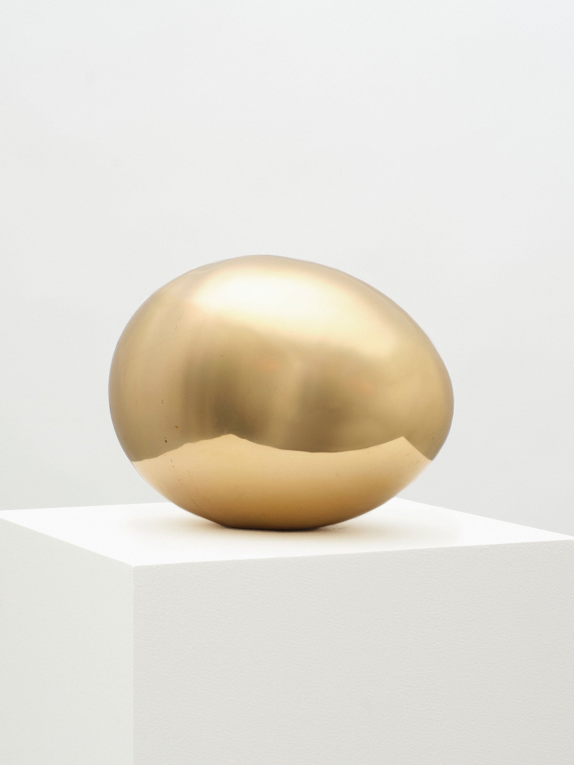 Brass Egg Sculpture sculptures