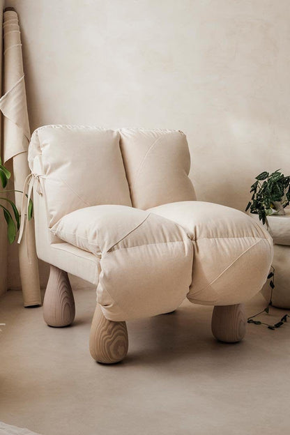 Contemporary Upholstered Nap Chair by Studio Sam Klemick Chairs