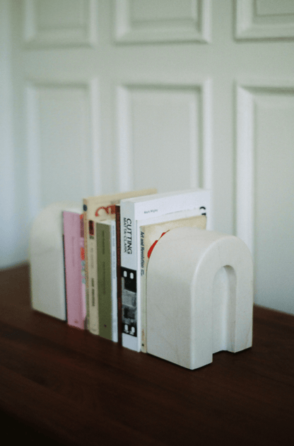 Crescent Bookends Bookends