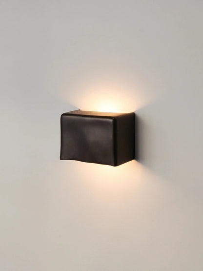 Scape Wall Light in Darkened Brass
