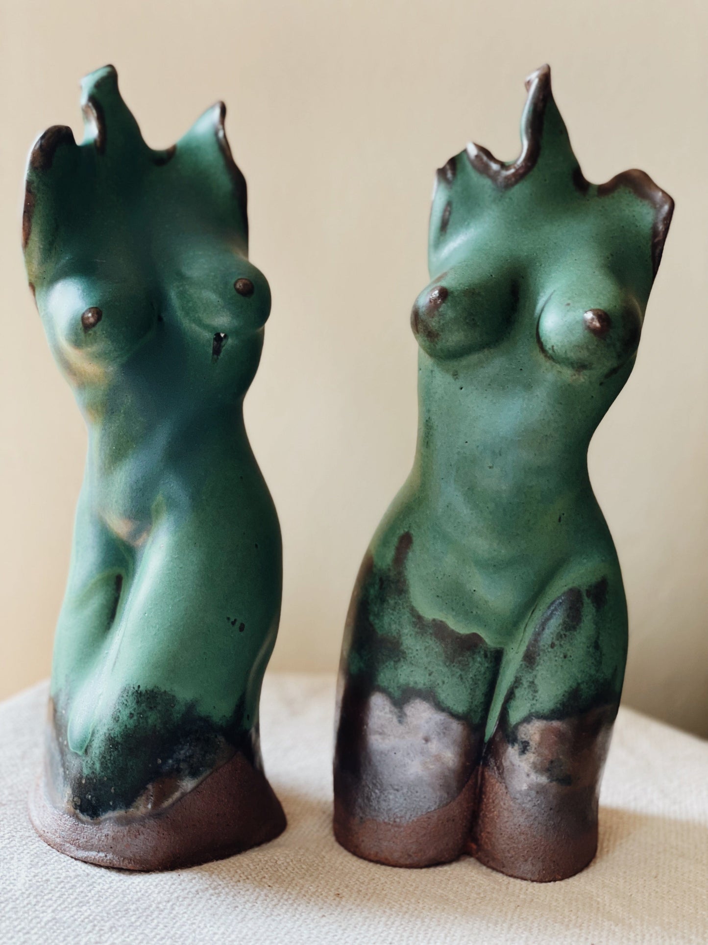 Gaia Sculpture (Set of 2) by Le Minou Studio Sculptures & Statues