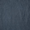 Heavy Linen Bed Cover Decor Stone Blue