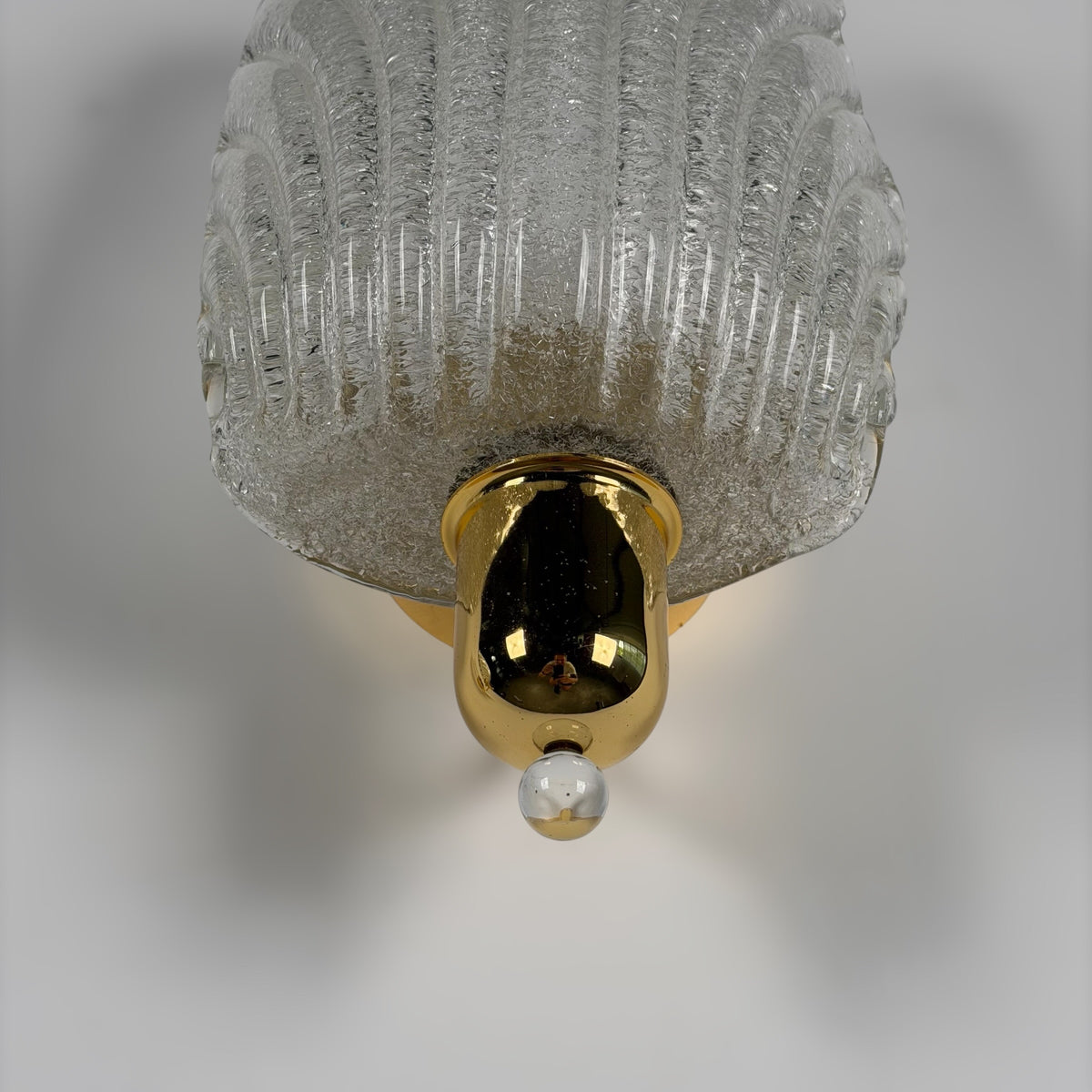 Pair of Wing Murano Glass Wall Sconces by Barovier & Toso, 1980s Sconces