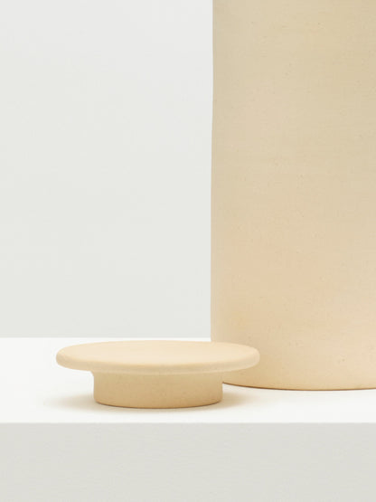 Ivory Ceramic Pitcher