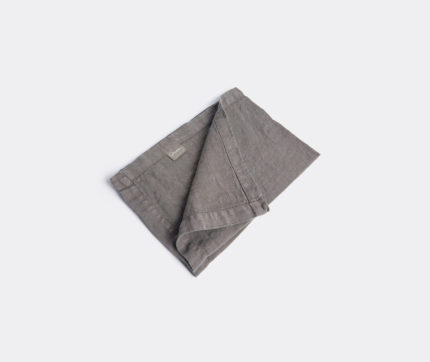 Linen Placemats (Set of Two) Decor Charcoal