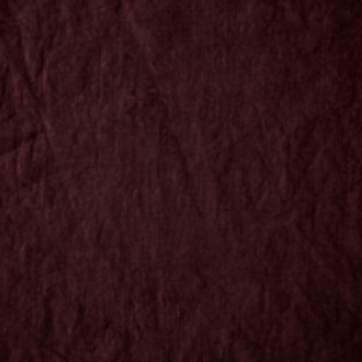 Linen Tablecloth w/ Large Border Decor Medium / Wine