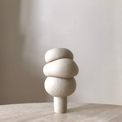 Modder Being Brave by Françoise Jeffrey Vases