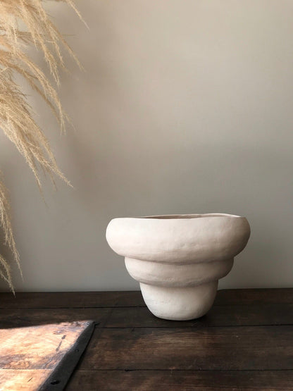 Modder Serendipity Off White by Françoise Jeffrey Vases