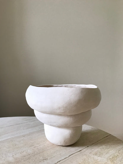 Modder Serendipity Off White by Françoise Jeffrey Vases