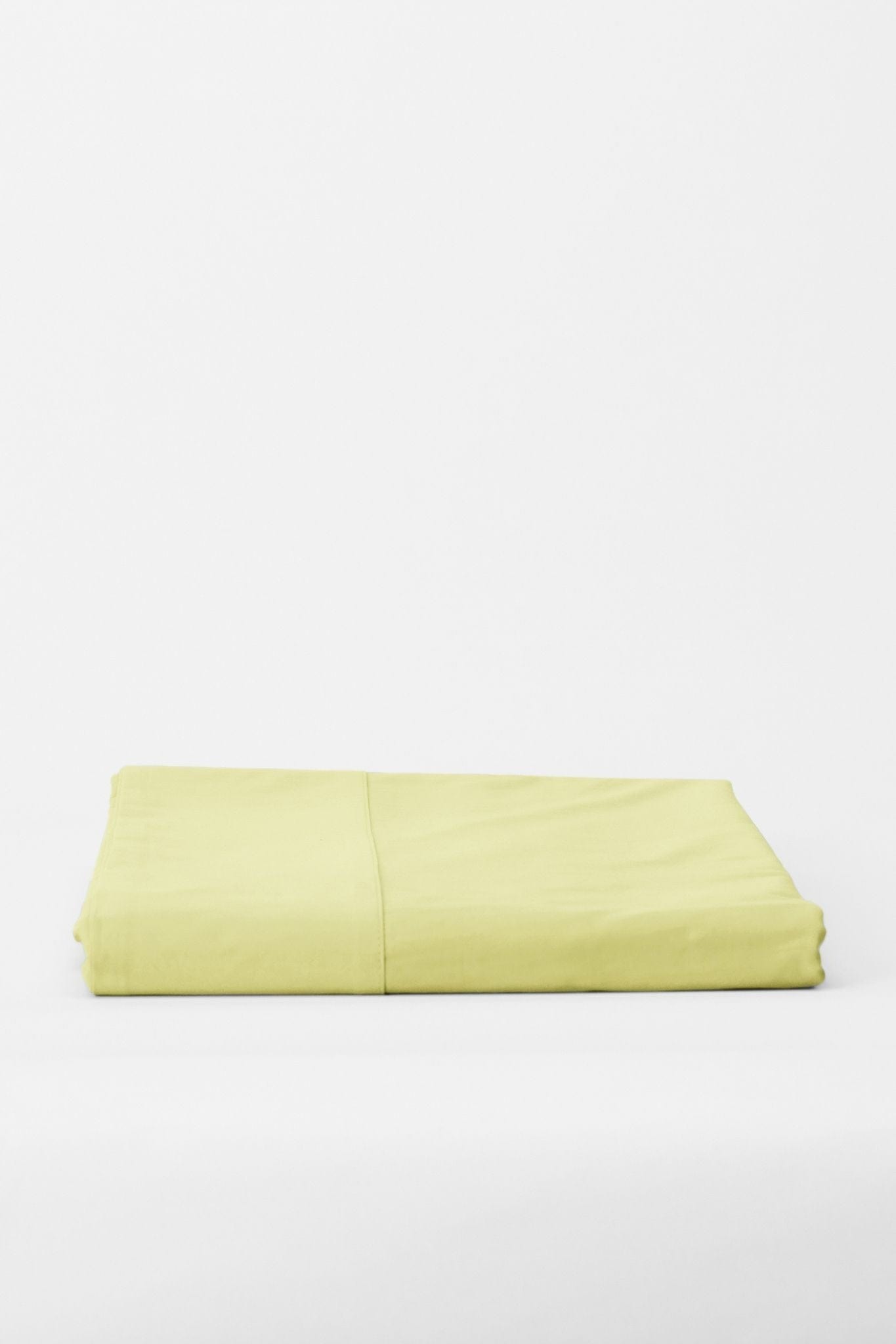 Mono Organic Cotton Percale Flat Sheet Bed Sheets