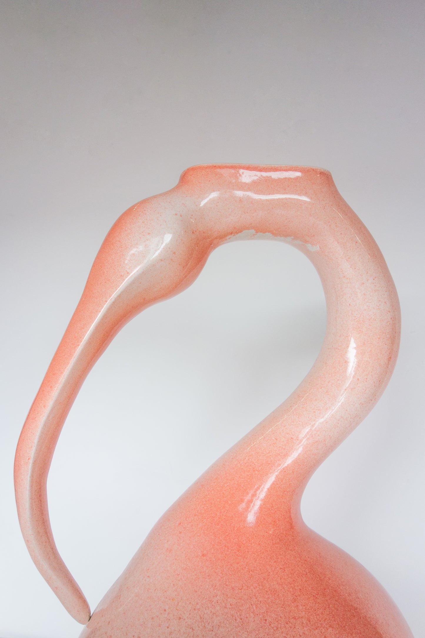 Pink Flamingo Vase, 2023