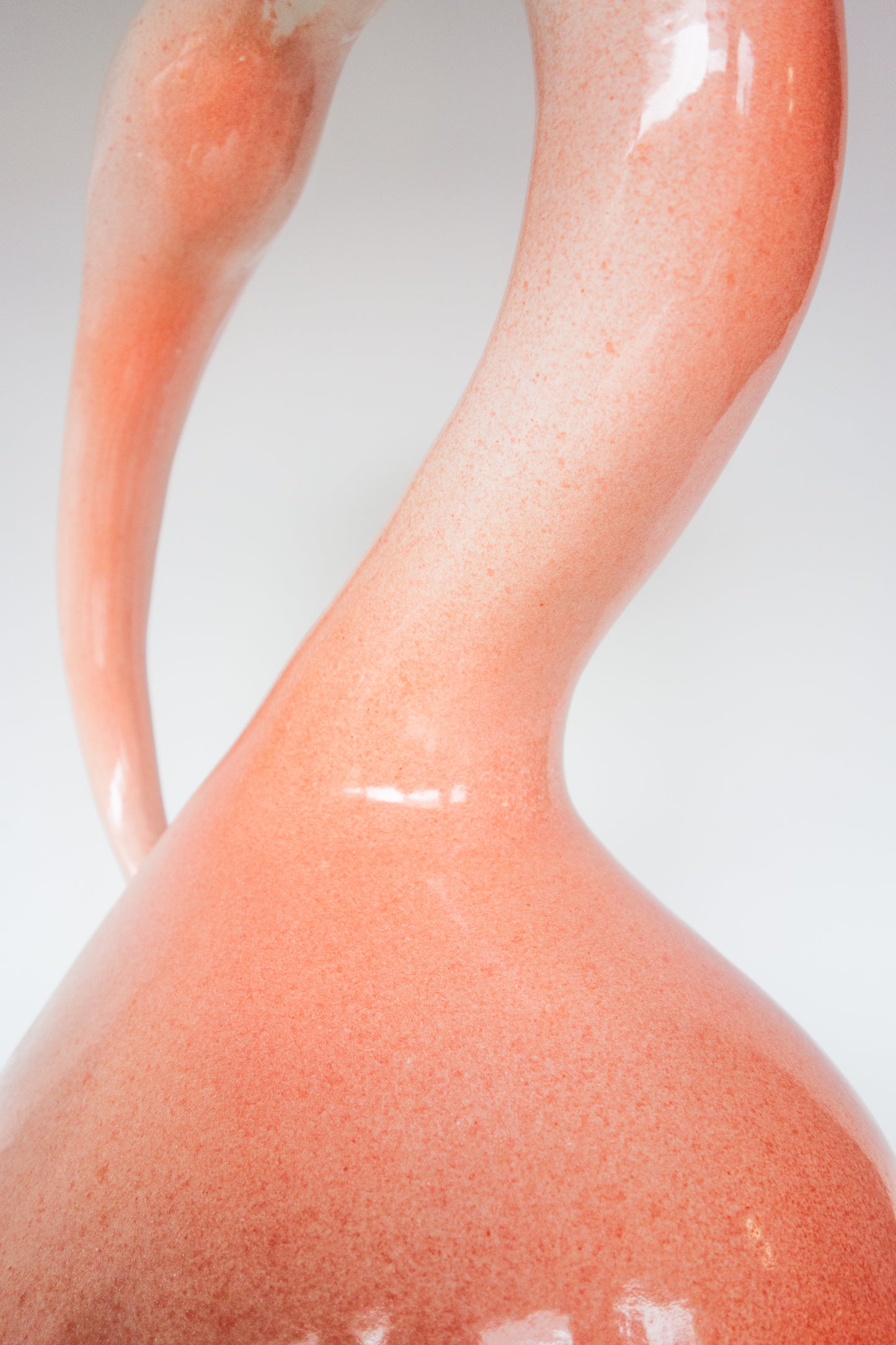 Pink Flamingo Vase, 2023